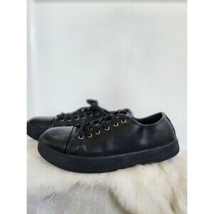 Work Master Slip, Oil Resistant Safety Work Shoes Mens 9M Non-Slip Black EUC